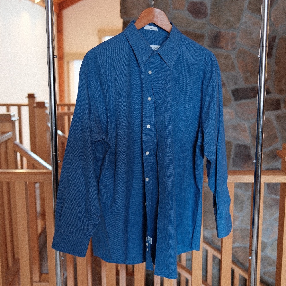 Joseph & Feiss Men's 34/35 Men's Button Down Shirt